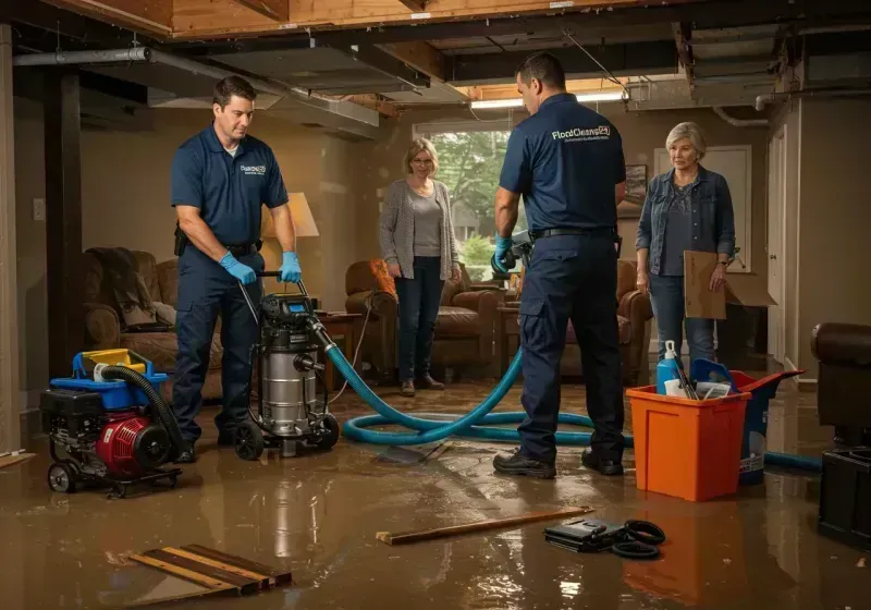 Basement Water Extraction and Removal Techniques process in Stony Point, MI